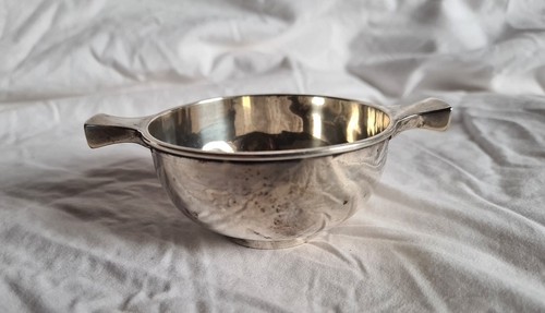 Sterling silver quaich circa - sterling,