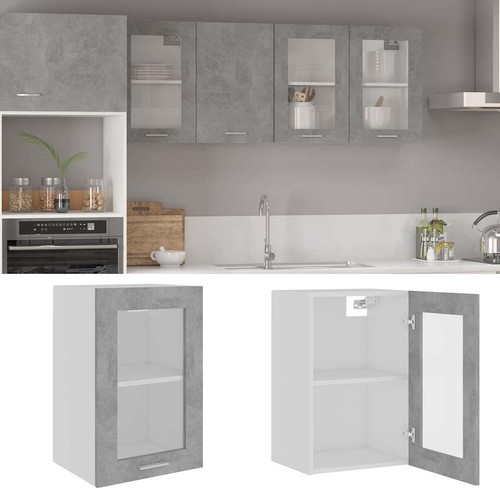 802509 hanging glass cabinet - glass,