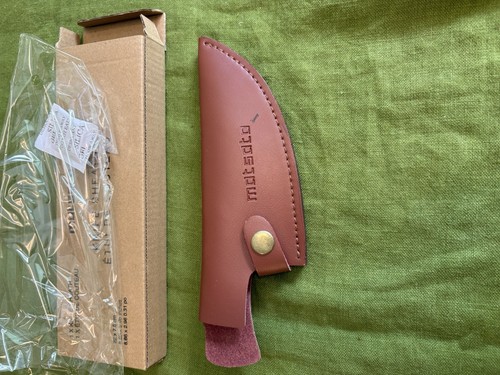 Matsato leather knife sheath - knife,