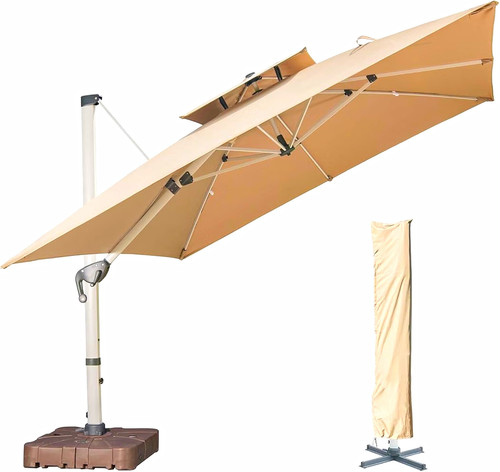 Cantilever garden parasol - cantilever,
