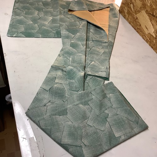 Japanese kimono green modern - green,