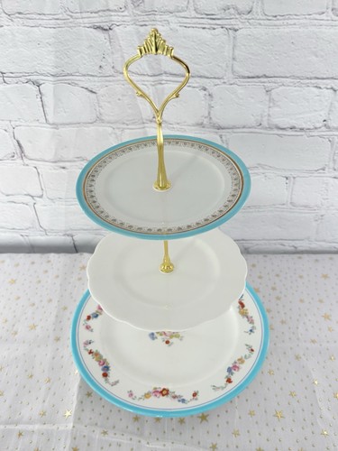 Vintage tier cake stand - 3-tier,