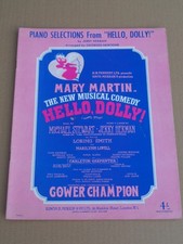 Mary Martin - Hello Dolly! 1965 Piano Selection (Jerry Herman)