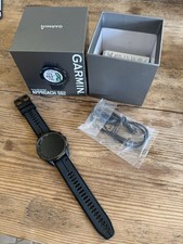 Garmin Approach S62 GPS Golf Watch Black with Box and Strap. Excellent Condition