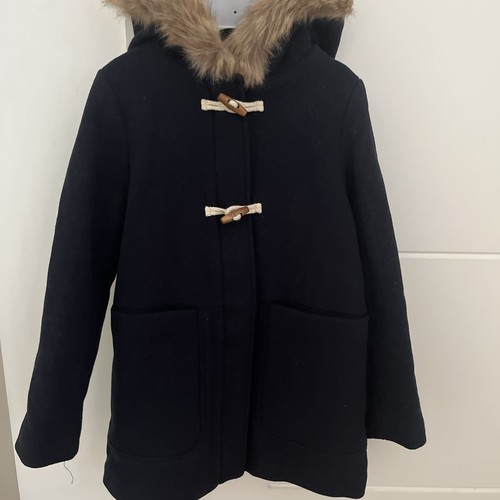 Girls woollen duffle coat with - girls,