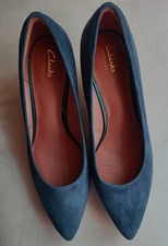 Clarks Sage Copper Navy Nubuck