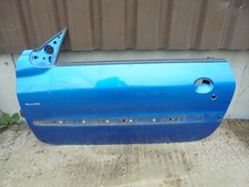 PEUGEOT 206CC CONVERTIBLE 2004 NEARSIDE PASSENGER SIDE DOOR SHELL PANEL BLUE KMF