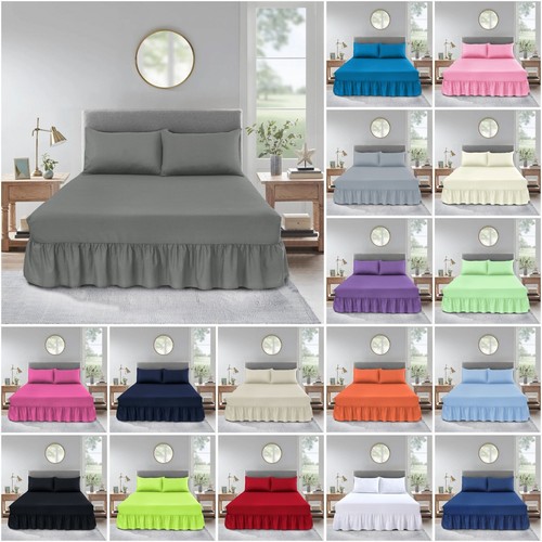 Fitted valance sheet - fitted, bed