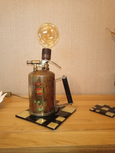 Vintage steampunk brass plant - steampunk,