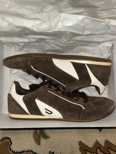 Vintage diesel brown - brown, suede