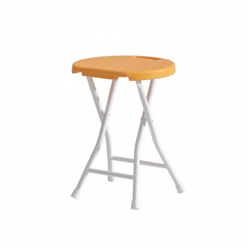 Space saving round stool - space,