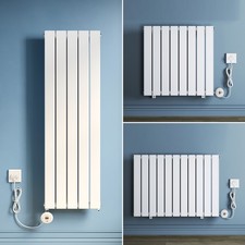 White electric radiator wall - radiator,
