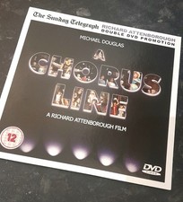 A Chorus Line DVD (2002) Michael Douglas, Attenborough Promo Copy.