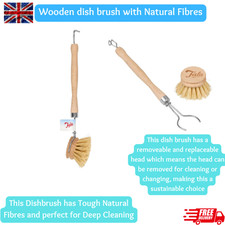 Wooden Dish Brush Natural
