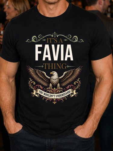 Favia family name men - favia, men's