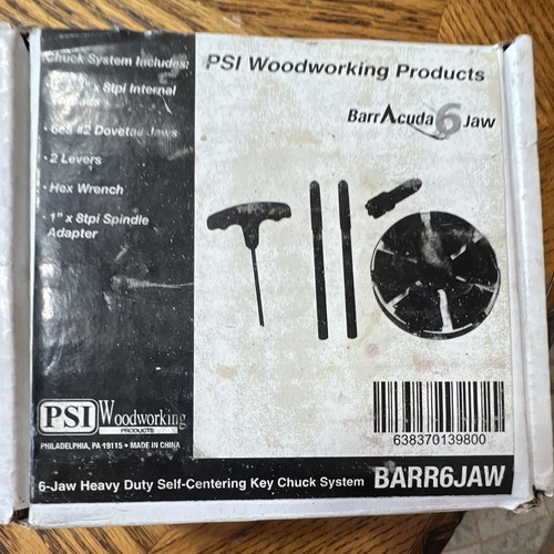 Psi barracuda jaw - psi, 6-jaw
