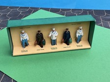 Dinky Toys NO.5..TRAIN and Hotel STAFF..40MM..1932-9..ORIGINAL BOX. MINT.