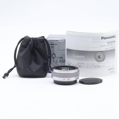 Panasonic 20mm ii asph - f1.7,