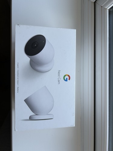 Google nest cam - outdoor, indoor