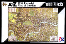AZMaps 1000 Jigsaw 1938