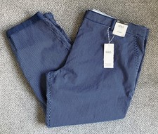 NEW M&S Ladies Navy Mix Cotton