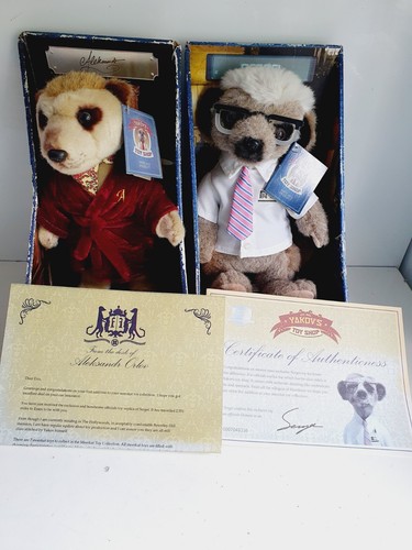 Yakov meerkat soft toy - meerkat,