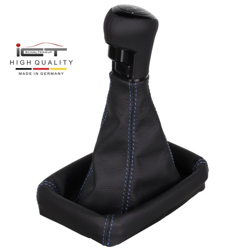 Leather gear shift knob for