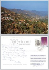 x02278 Pedoulas Village Troodos  Cyprus  postcard 2004 stamp