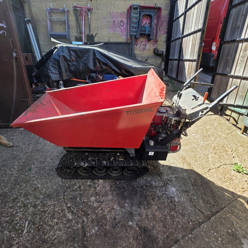 Td500hl tracked mini - tracked, dumper