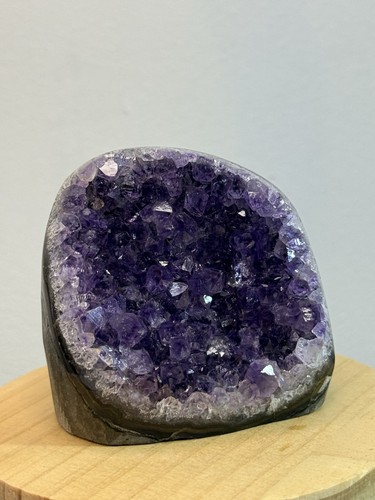 Deep purple amethyst geode - deep,