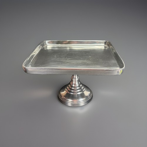 Cast aluminum square cake - aluminum,