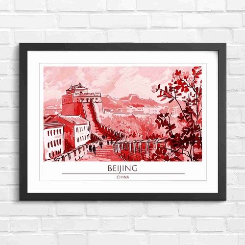 Chinese great wall beijing art - chinese,