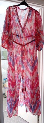 New monsoon orange pink - orange,, blue