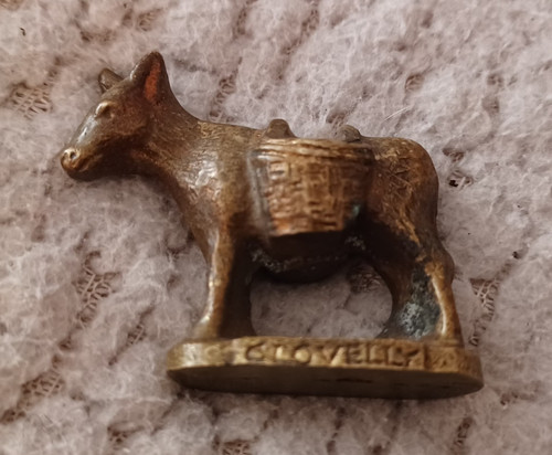 Vintage small brass - small, donkey