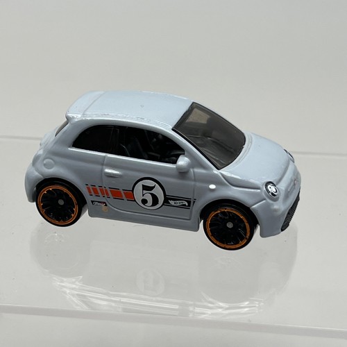 Hot wheels fiat 500e grey - 500e,