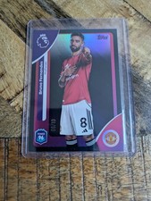 Bruno Fernandes Topps Premier League 2025-26 Numbered 6 of 10 RARE Card
