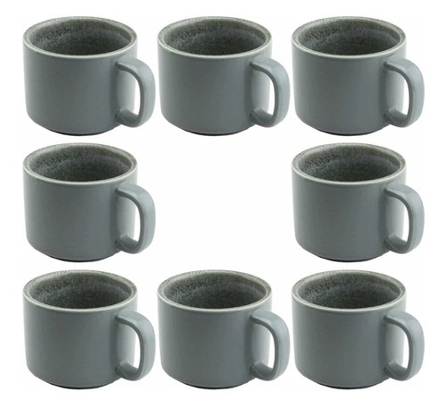 Grey porcelain espresso - espresso, 8
