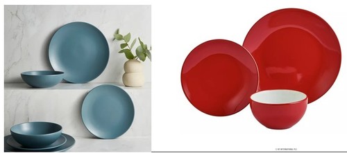 Pcs dinner set plates - 3,,