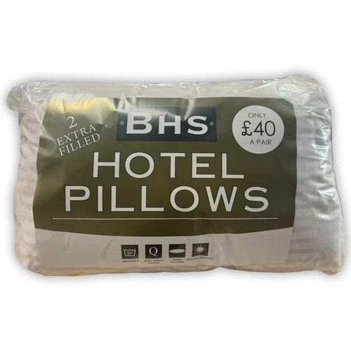 Bhs hotel pillows twin - bhs,