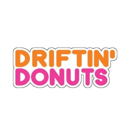 Driftin donuts sticker decal - driftin,