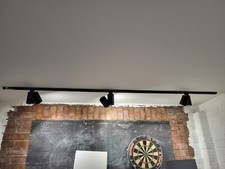 Jcc Single Circuit Track Lighting Kit,8ft X 4ft X 2ft Rigid,Complete With 10 Lts