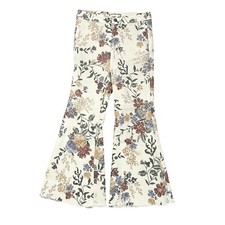 Free People We The Free Youthquake Printed Crop Flare Jeans Size 28 SMALL FLAWS