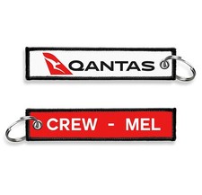 Qantas CREW-MEL Embroidered