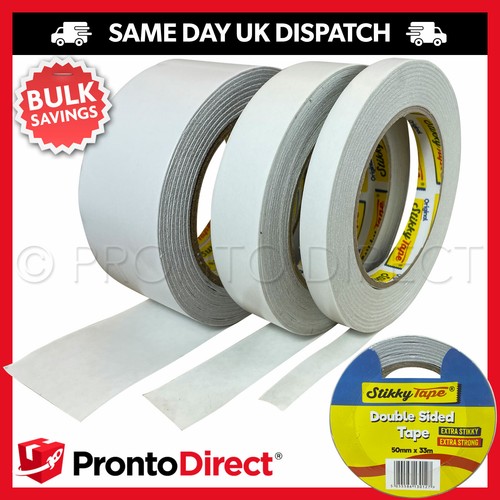 Double sided tape clear sticky - double,