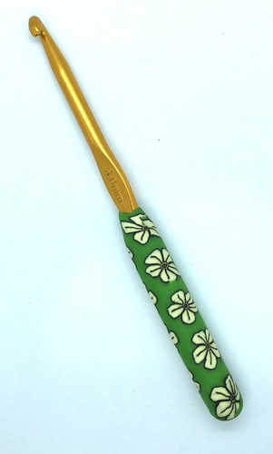 Handmade polymer clay crochet - polymer,