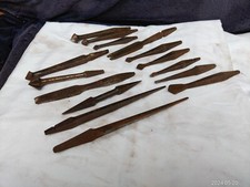 15 Vintage Brace Steel Tool Drill Woodworking Bits Gimlet Auger Marples Ward etc