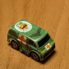 Micro Machines Galoob Army Military Chevrolet Chevy Van Green