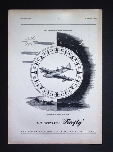 Original 1950 advert fairey - advert,