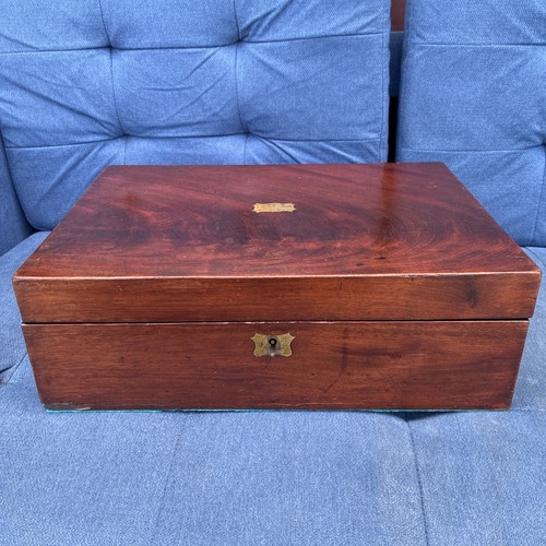 Vintage writing mahogany - vintage,