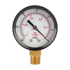 2 Vacuum Pressure Gauge Fr Air